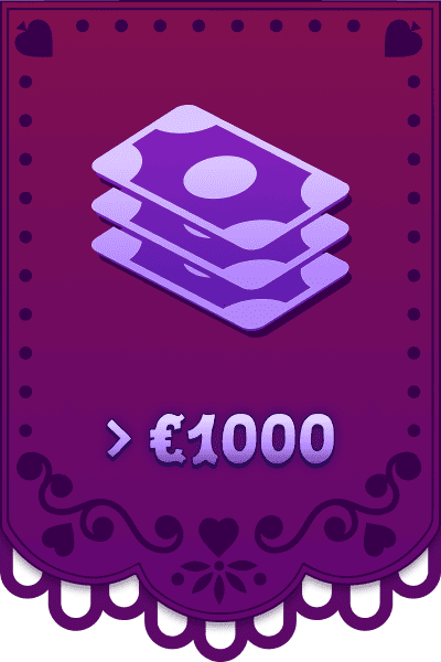 Mache Einzahlungen über 1.000&nbsp;€