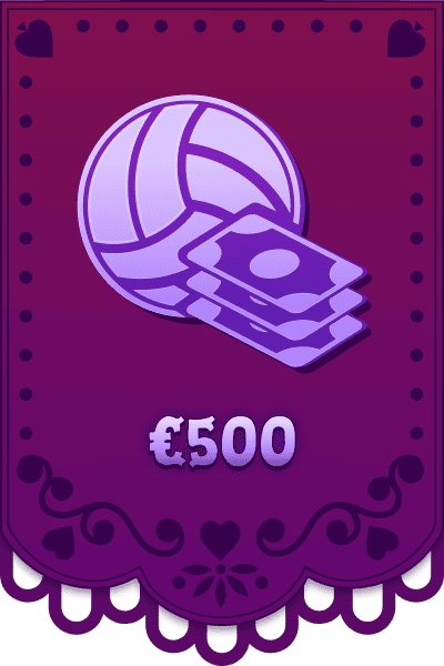 Platziere eine Wette über 500&nbsp;€ auf Sport