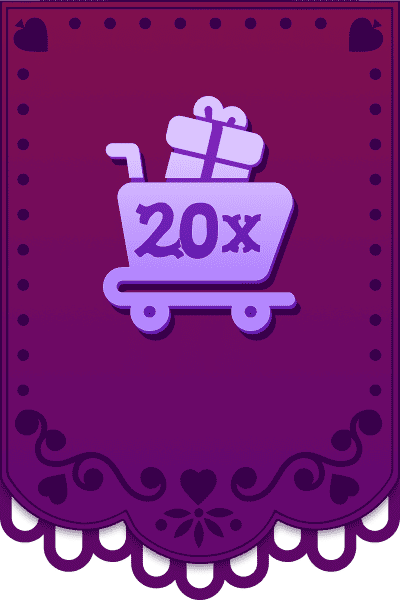 Tätige 20 Einkäufe